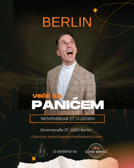 Veče sa Panićem - Berlin