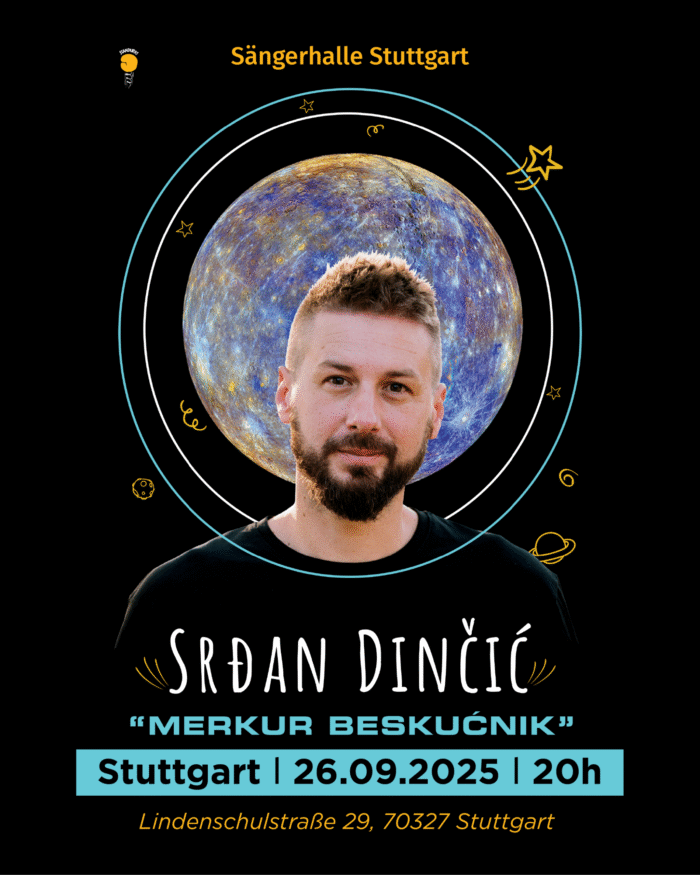 Stand Up Srdjan Dinčić "Merkur beskućnik" Stuttgart - Image 1
