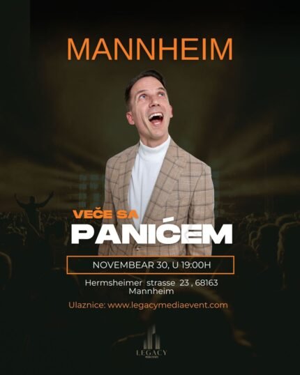 Veče sa Panićem - Mannheim -