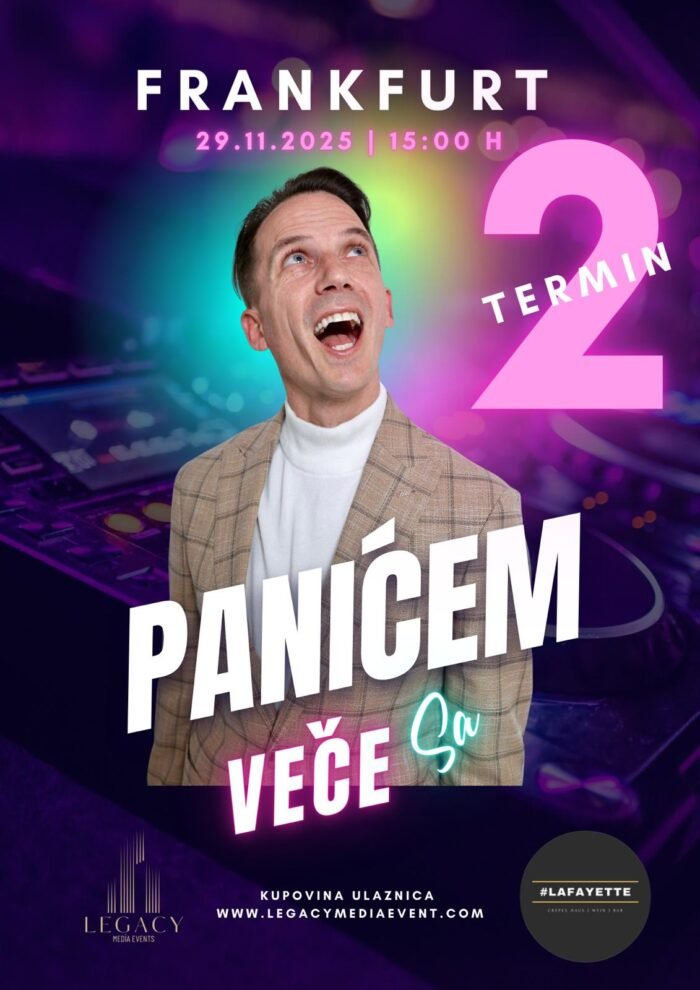 Veče sa Panićem - Frankfurt Termin 2 - Image 1