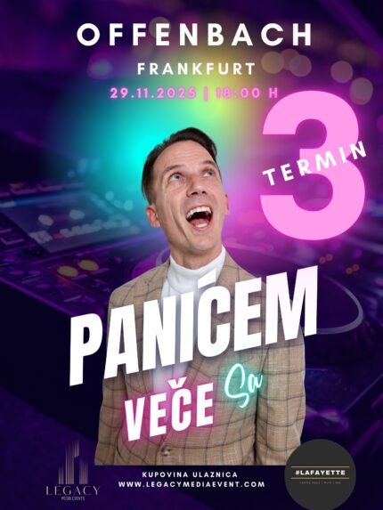 Veče sa Panićem - Frankfurt Termin 3